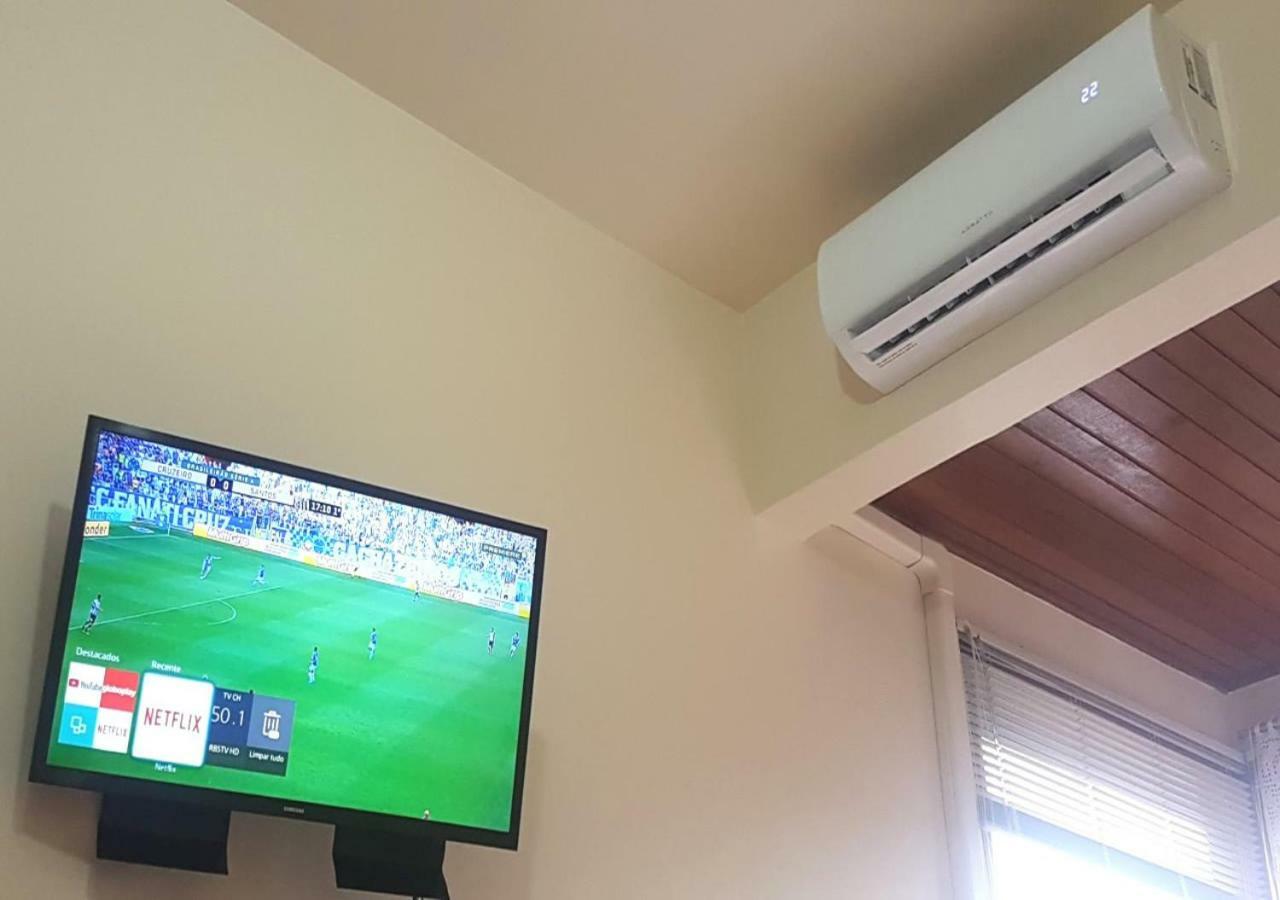 Belo Apartamento E Completo No Centro Com Vista Gramado Bagian luar foto